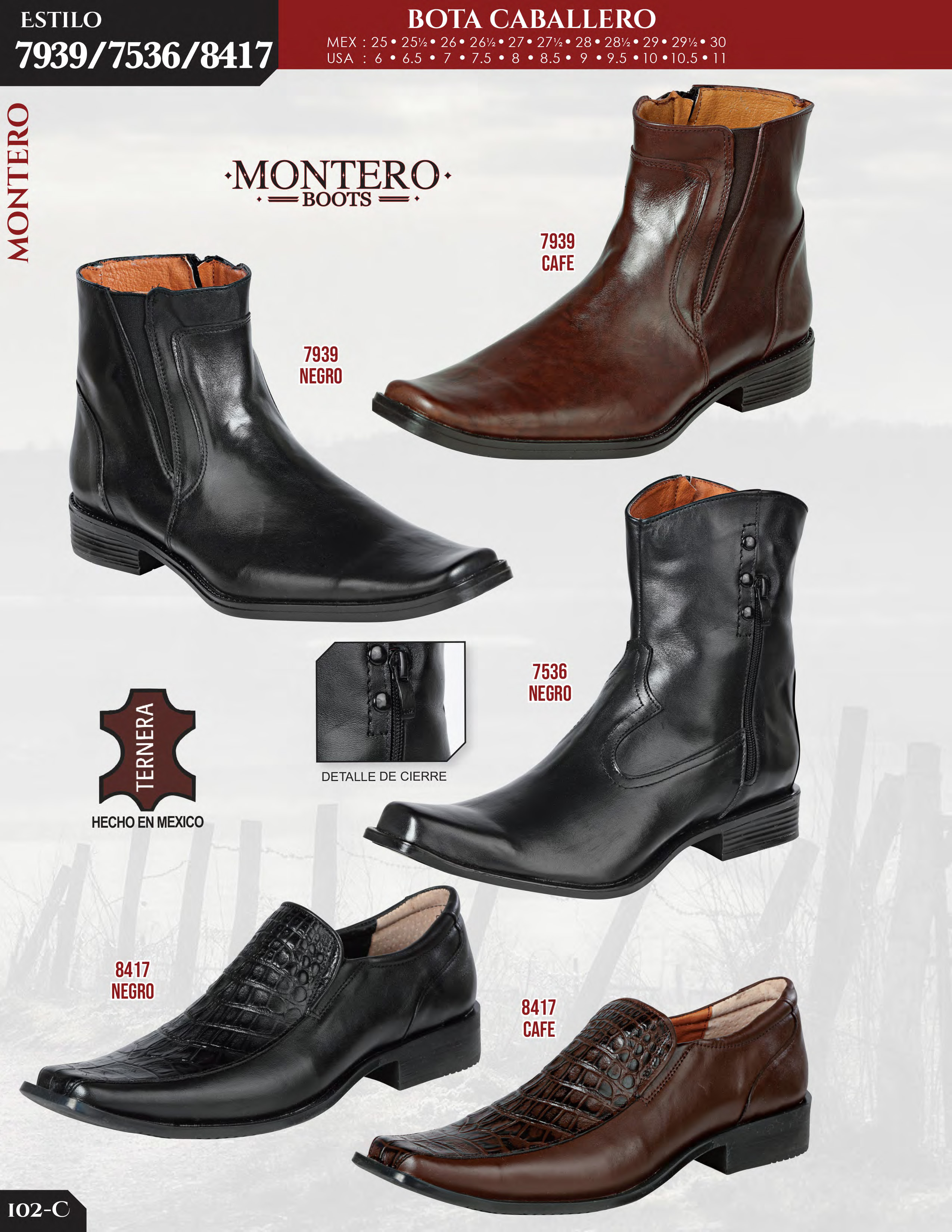 Llamanos al 1(800) 825-9452<br>Catalogos USA<br>(102 of 109)