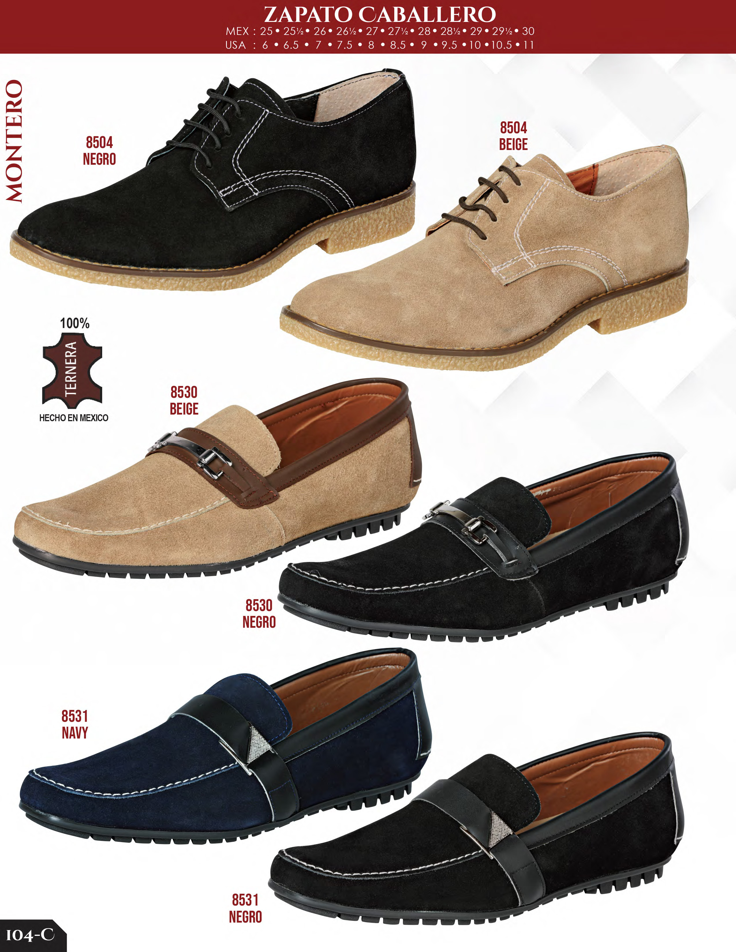 Llamanos al 1(800) 825-9452<br>Catalogos USA<br>(104 of 109)