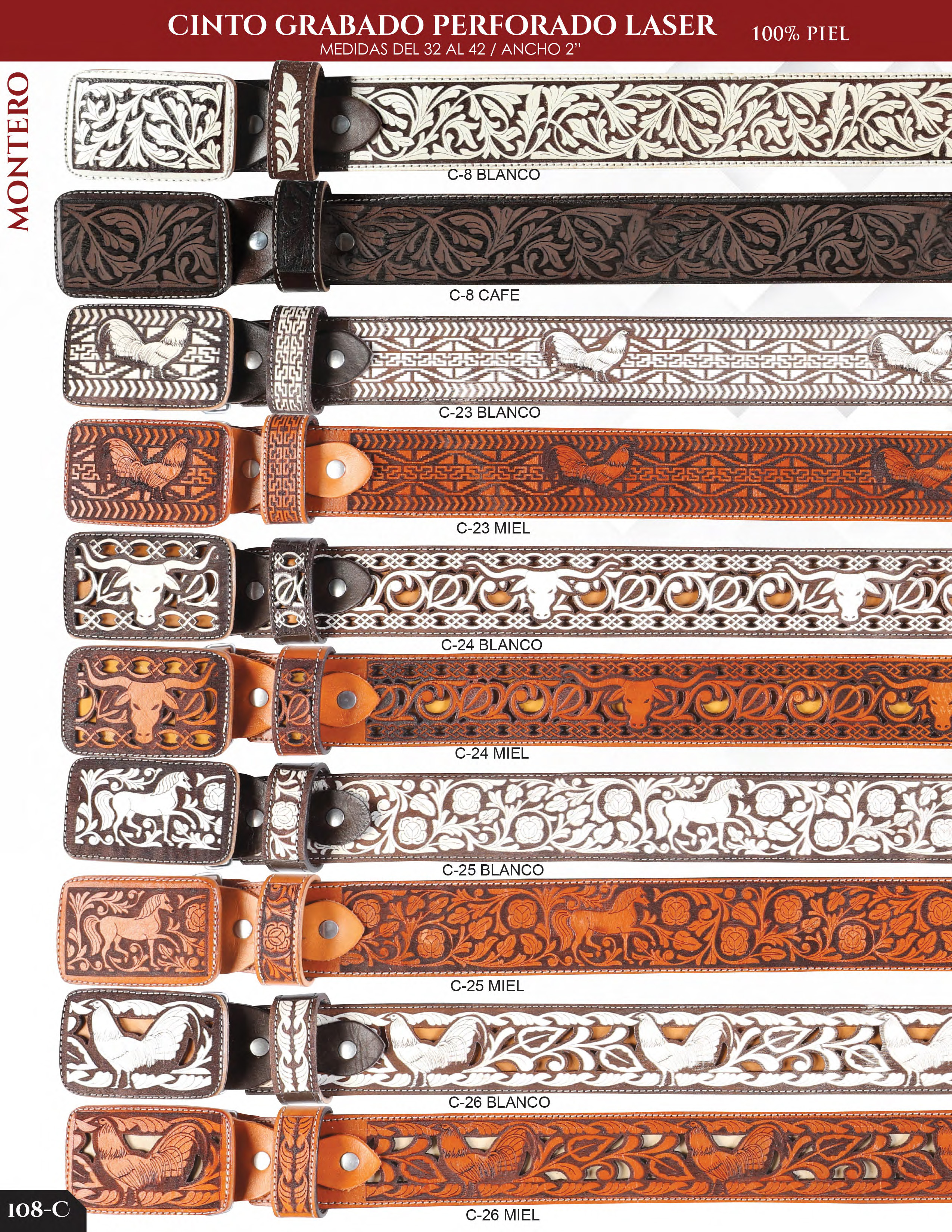 Llamanos al 1(800) 825-9452<br>Catalogos USA<br>(108 of 109)